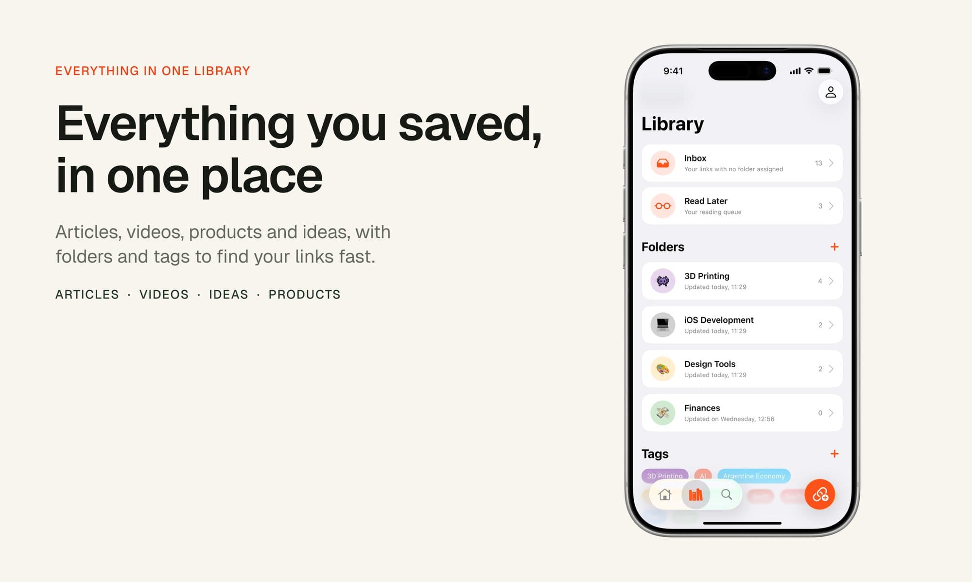 A home for every link
