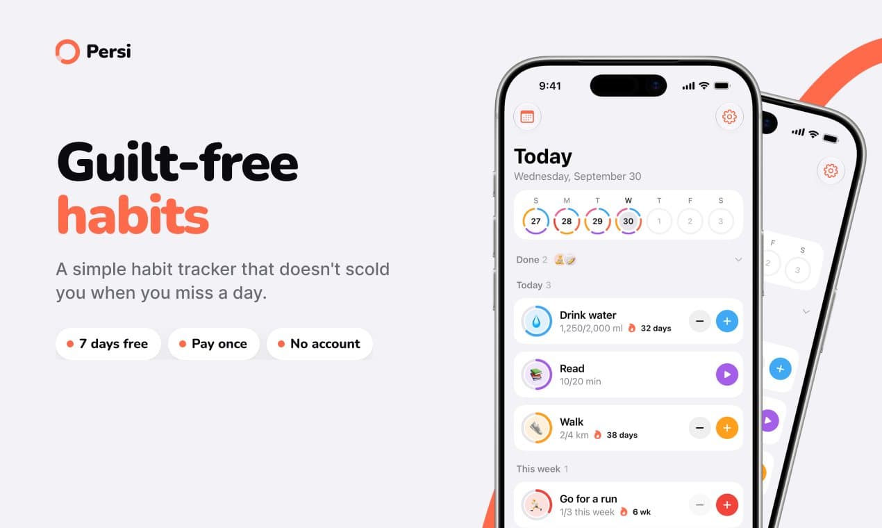 Guilt-free habits